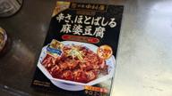 辛さ、ほとばしる麻婆豆腐