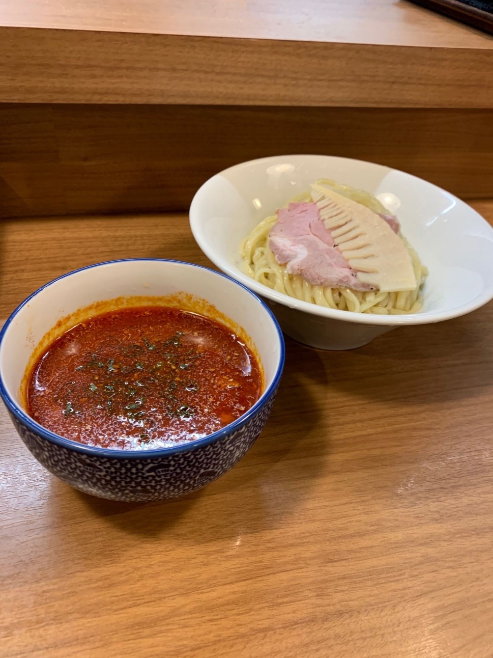 鴨だし辛つけ麺 3辛