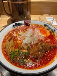 辛紅つけ麺 8丁目-頂の石尊大権現-