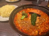 【辛・オブ・ザ・イヤー2025銅賞】たまごとチーズの四川スープカレー激辛春雨入り