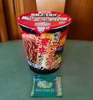 熱烈スパルタン  刻みニンニク入り濃辛太そば