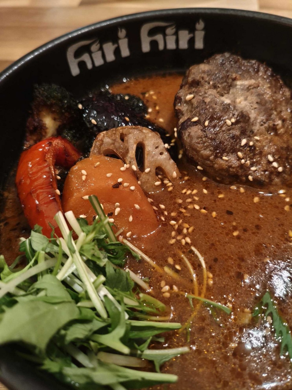 手ごねハンバーグカリー 10