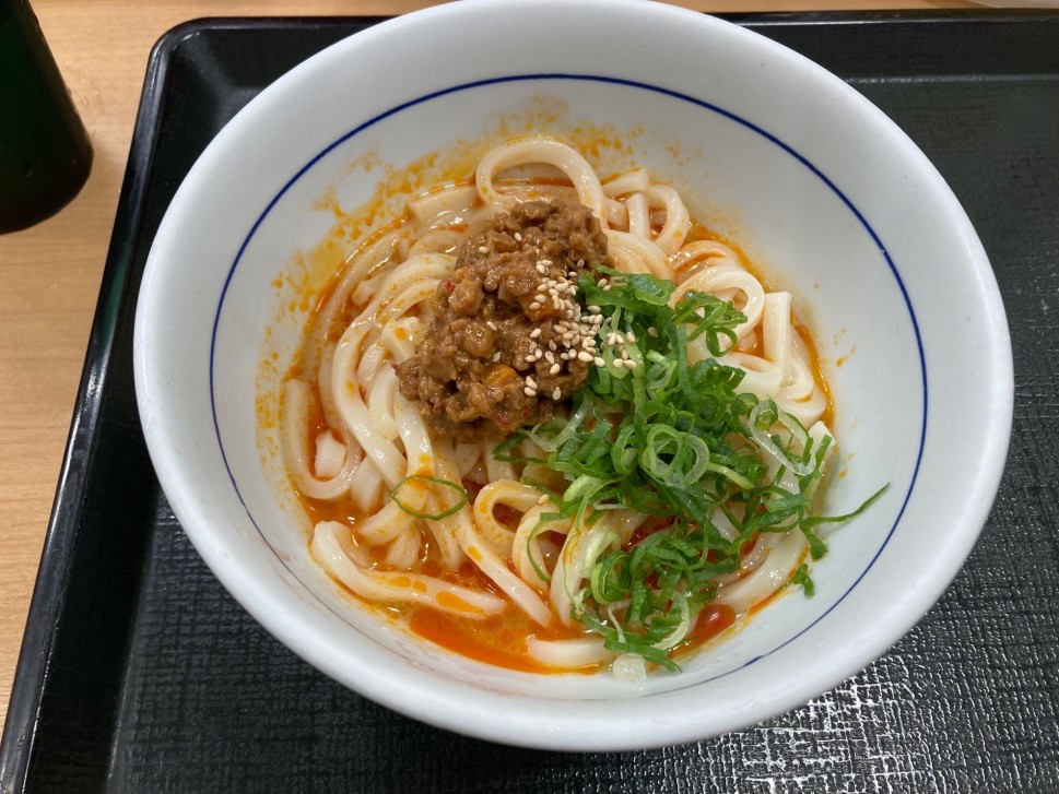 冷し担々うどん