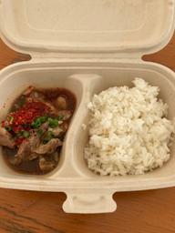 とろとろ豚ナンコツ＆ライス 小辛