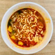 サッポロ一番旨辛みそラーメン激辛チゲ風 激辛