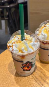 ホットハニー オリエンタルマンゴー&ティー フラペチーノ