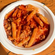 激辛地獄のアラビアータソースのペンネ デス辛