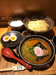 めんたい煮込みつけ麺 激旨辛