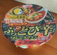 coco壱番館監修ぶっとび辛カレーラーメン大盛り