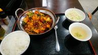 麻辣香鍋定食 しびれる辛さ