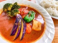 野菜カレー  カマンベールトッピング 10辛