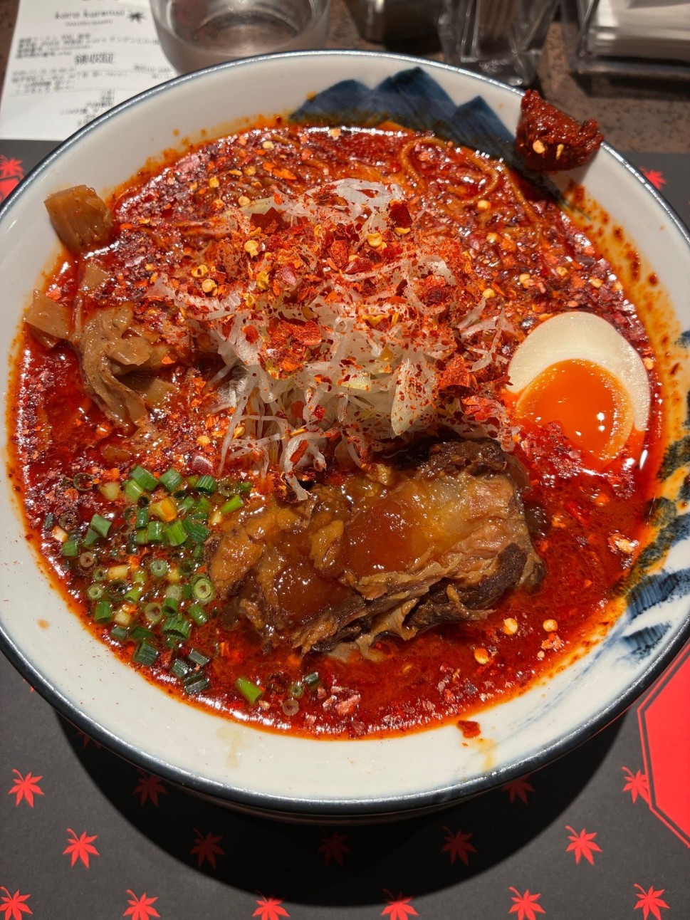 柚子辛紅ラーメン 28丁目