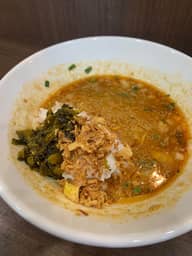 節坦々ソバ専用高菜炒めのせ追いメシ