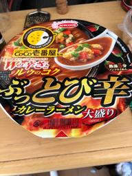 coco壱番館監修ぶっとび辛カレーラーメン大盛り
