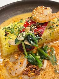 雑穀フライドガーリックシュリンプカレー 3辛