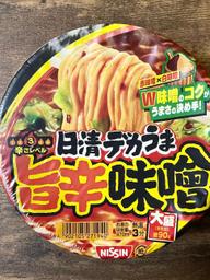 日清デカうま 旨辛味噌 辛さレベル3