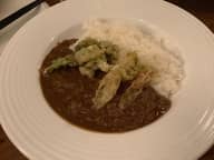 牛すじとふきのとうのカレー