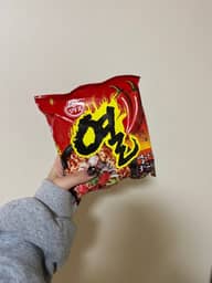 熱ラーメン かなり辛い方