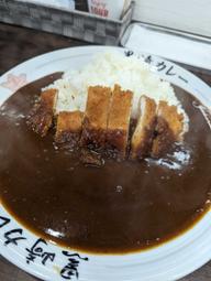 大盛りカレー  ササミカツ かなり辛め