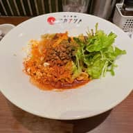 極辛汁なし担々麺 極辛