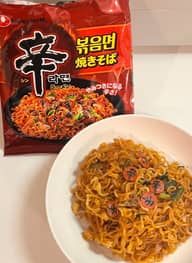 【統合済み】辛ラーメン焼きそば 袋麺 やみつきになる辛さ！