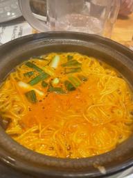 鍋焼きラーメン  鬼辛 レベル ８