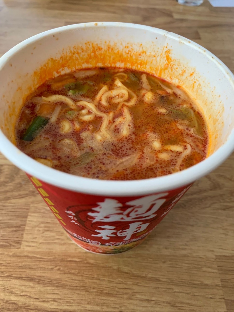 超極太麺 麺神 極旨辛豚味噌 辛さレベル5