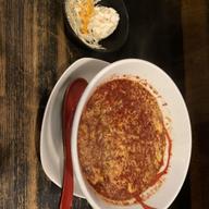 辛麺、ちぢれ卵麺、ニンニクとニラ抜き 20辛