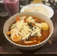 やわらか炙り でかチキンカリー（極楽） 辛さレベル8