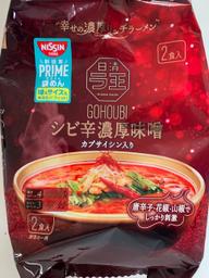 日清 ご褒美ラ王 シビ辛濃厚味噌