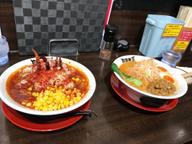帝王ラーメン 10辛 コーントッピング 10辛