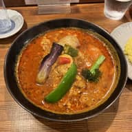 【辛・オブ・ザ・イヤー2025銅賞】たまごとチーズの四川スープカレー激辛春雨入り