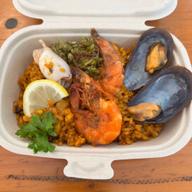 シーフードパエリア 鬼辛