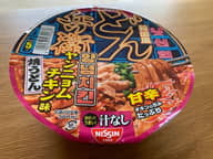 日清のどん兵衛 韓国風甘辛ヤンニョムチキン味焼うどん

 辛さレベル２