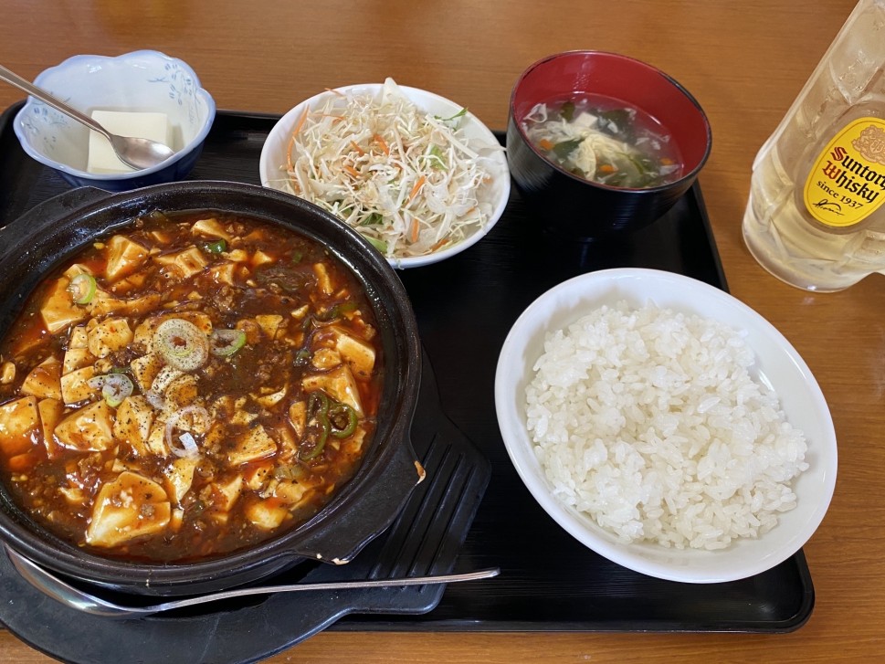 麻婆豆腐ランチ