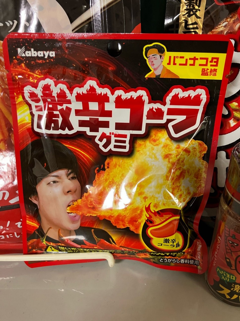 激辛コーラグミ 0.43KM - カバヤ食品 | 辛メーター