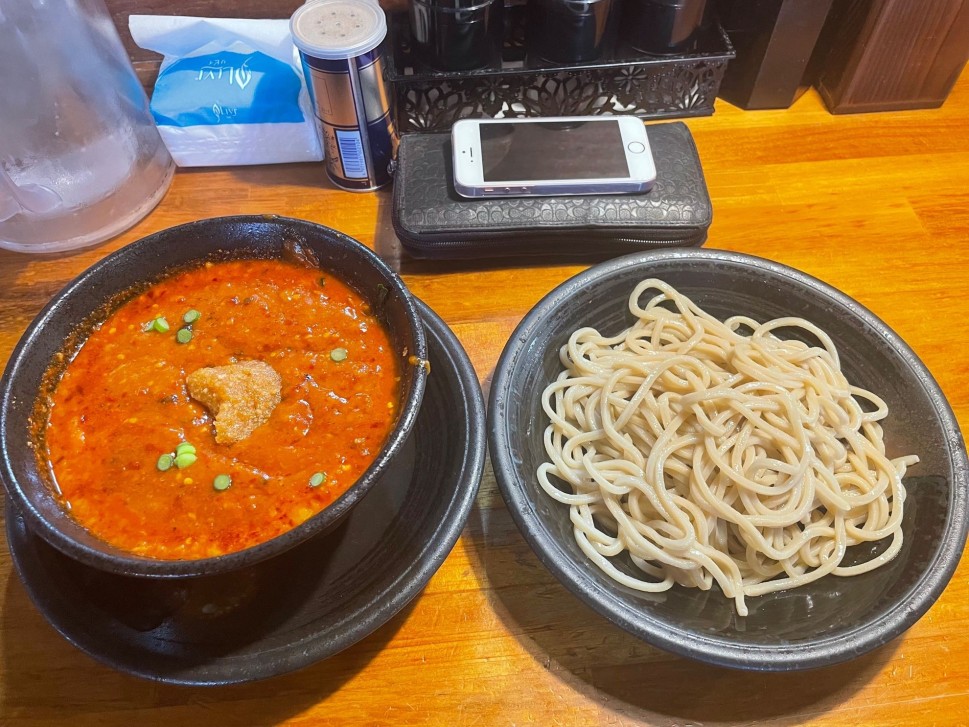 どて辛つけ麺中盛り グランドマスター大辛