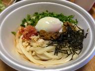 肉辛まぜうどん