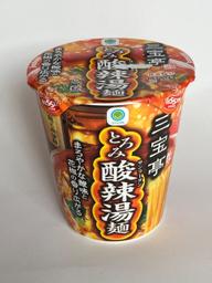 三宝亭とろみ酸辣湯麺 辛さレベル2