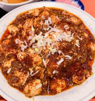 麻婆飯 (とっても辛くとお願い)
