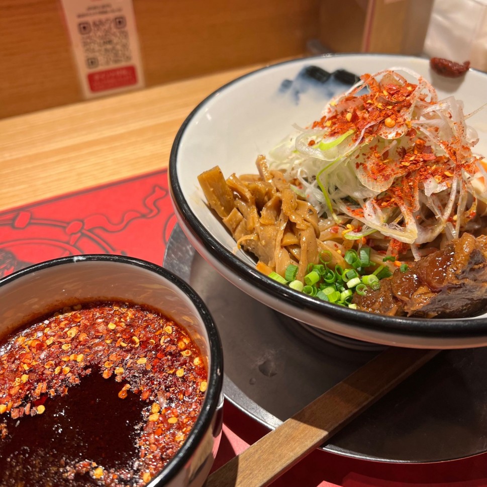 辛紅つけ麺28丁目ちはやぶる大雷神