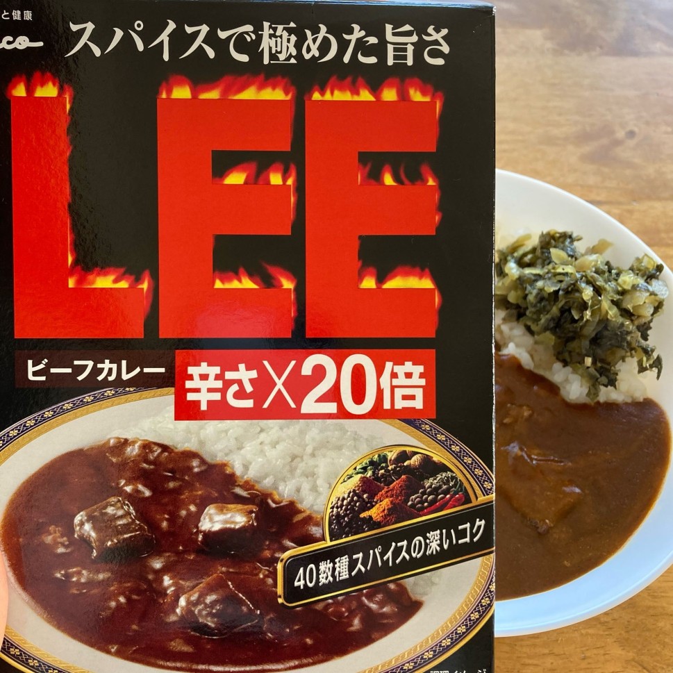統合済み】LEE ビーフカレー 20倍 2.08KM - 江崎グリコ | 辛メーター