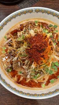 汁あり担々麺 4辛4痺