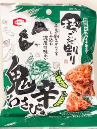 技のこだ割 鬼辛わさび味 鬼も驚く辛さ