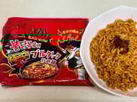 極辛　ブルダック炒め麺（プルダックポックンミョン） 3.5辛