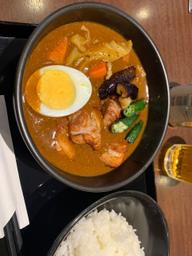 ローストチキンスープカレー 10辛