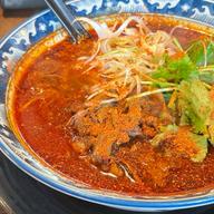 激麻辣鶏麺（紅X）