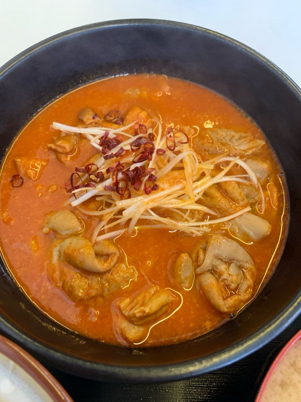 辛口もつ煮・ゴヂラ定食