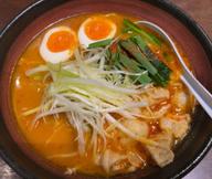 ホルモン辛味噌ラーメン