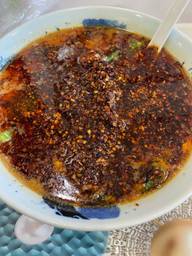 ニンニク玉子担々刀削麺 激辛12倍